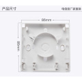 FTTH 2core Optical Fiber Wall Mount Outlet / Face Plate